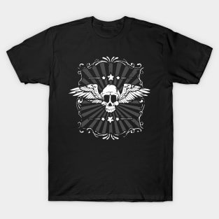 Skull with Wings T-Shirt